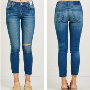 AMO Stix Crop Skinny Jeans Size 26